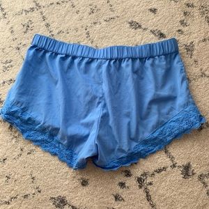 aerie Intimates & Sleepwear - Aerie Lace Blue Sleep Shorts aerie Intimates & Sleepwear - Aerie Lace Blue Sleep Shorts
